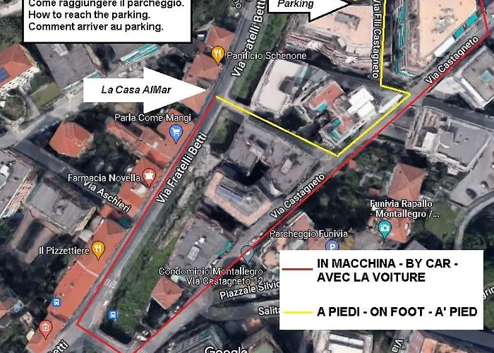 I La Casa Almar Apartmán Rapallo